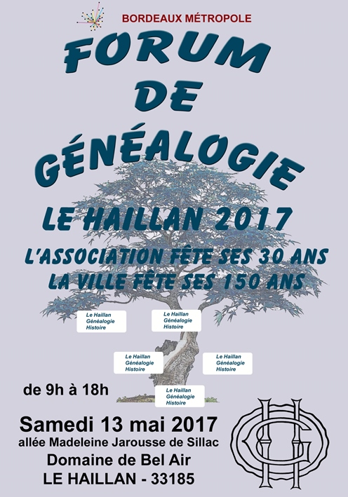 Forum de Gnalogie Le Haillan