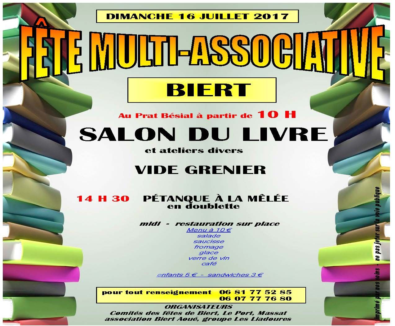 Salon du livre   Biert