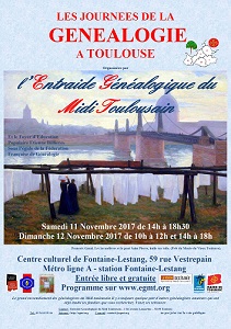 Journes Gnalogie Toulouse